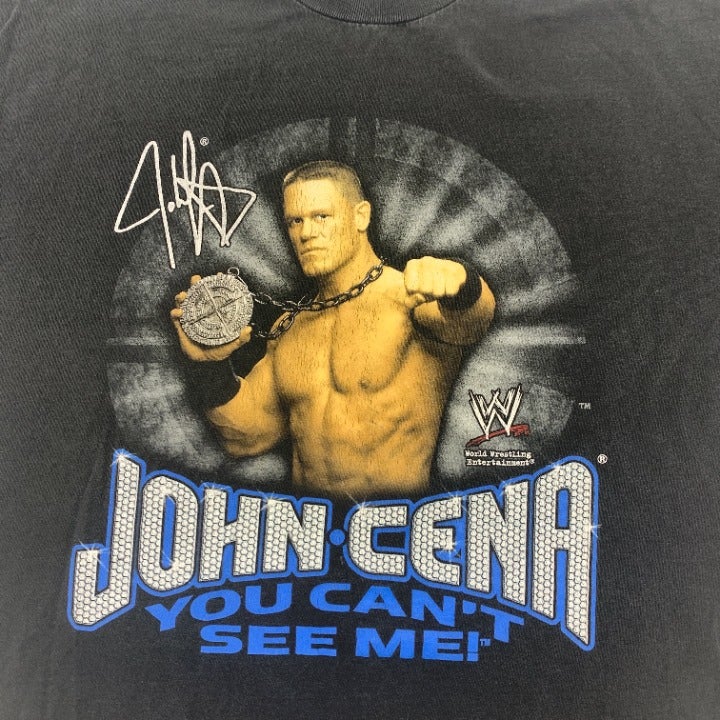 Vintage WWF John Cena T-shirt Size XL.