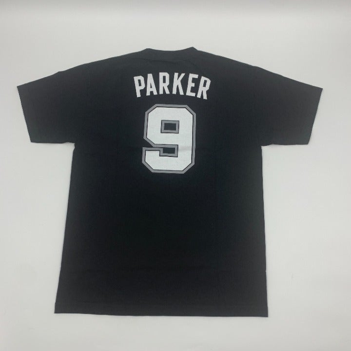 SA Spurs Tony Parker NBA Finals Jersey T-shirt Size M