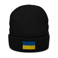 Flag of Ukraine Recycled Cuffed Beanie