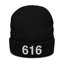 616 Grand Rapids MI Recycled Cuffed Beanie
