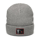 Blackbeard Pirate Flag Recycled Polyester Cuffed Beanie