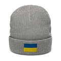 Flag of Ukraine Recycled Cuffed Beanie