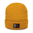 Blackbeard Pirate Flag Recycled Polyester Cuffed Beanie