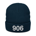 906 Upper Peninsula MI Recycled Cuffed Beanie