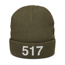 517 Lansing MI Area Code Recycled Cuffed Beanie