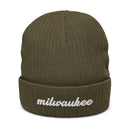 Cursive Milwaukee Recycled Polyester Cuffed Beanie