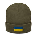 Flag of Ukraine Recycled Cuffed Beanie