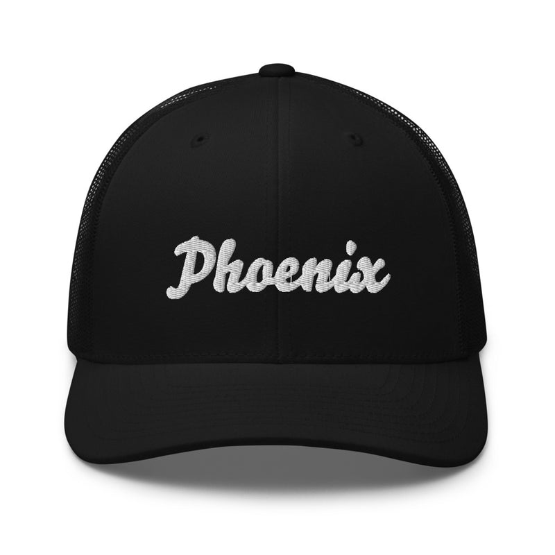 Script Phoenix AZ Trucker Hat