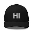 Hawaii HI Trucker Hat.