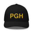 PGH Black & Gold Pittsburgh Trucker Hat