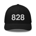 828 Asheville NC Area Code Trucker Hat