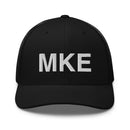 MKE Milwaukee Airport Code Trucker Hat