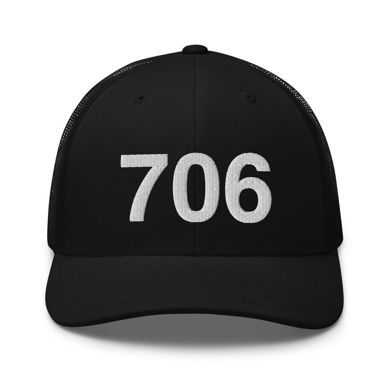 706 Athens GA Area Code Trucker Hat