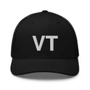 Vermont VT State Abbreviation Trucker Hat