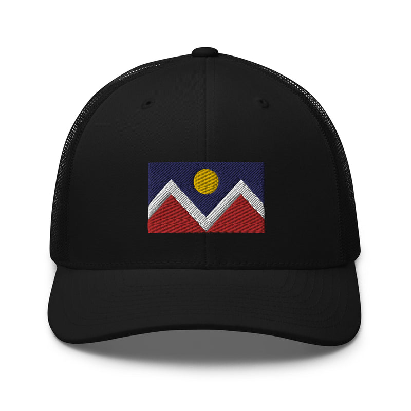 Denver Colorado Flag Trucker Hat