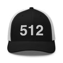 512 Austin Area Code Trucker Hat