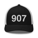 907 Alaska Area Code Trucker Hat