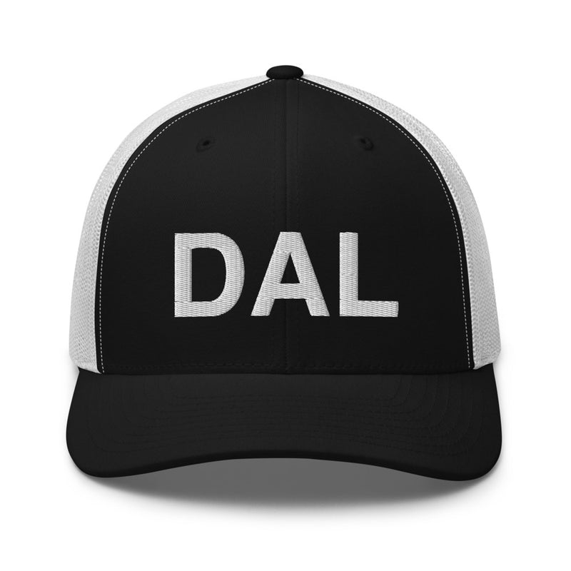 DAL Dallas Airport Code Trucker Hat