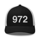 972 Dallas Area Code Trucker Hat