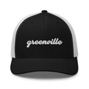 Cursive Greenville SC Trucker Hat