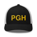 PGH Black & Gold Pittsburgh Trucker Hat