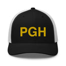 PGH Black & Gold Pittsburgh Trucker Hat