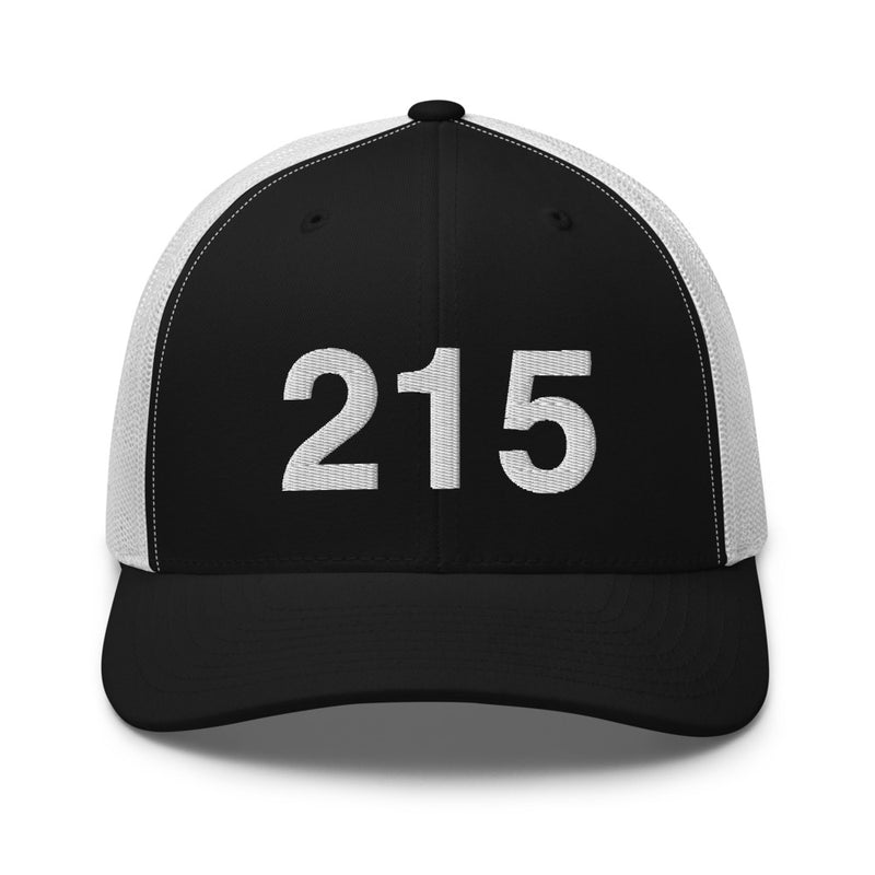 215 Philadelphia Area Code Trucker Hat