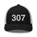 307 Wyoming Area Code Trucker Hat