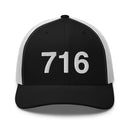 716 Buffalo NY Area Code Trucker Hat