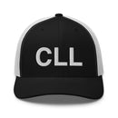 CLL College Station Airport Code Trucker Hat