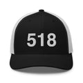 518 Upstate NY Area Code Trucker Hat