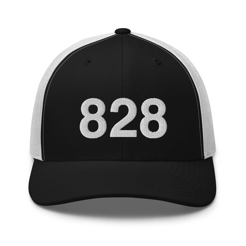 828 Asheville NC Area Code Trucker Hat