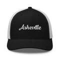 Cursive Asheville NC Trucker Hat