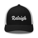 Cursive Raleigh NC Trucker Hat