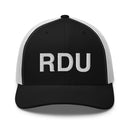 RDU Raleigh NC Airport Code Trucker Hat