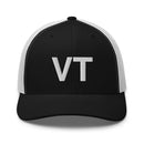 Vermont VT State Abbreviation Trucker Hat