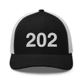 202 Washington DC Area Code Trucker Hat