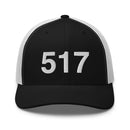 517 Lansing MI Area Code Trucker Hat
