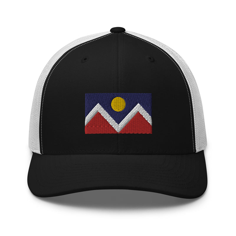 Denver Colorado Flag Trucker Hat