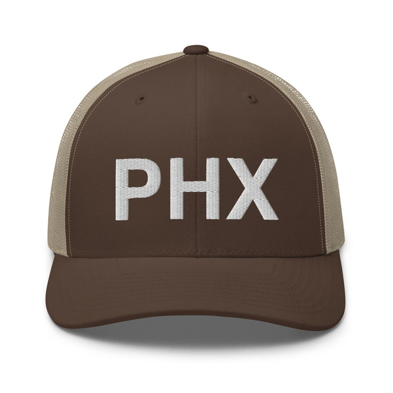 PHX Phoenix Airport Code Trucker Hat