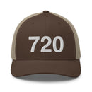 720 Denver Area Code Trucker Hat