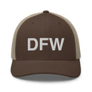 DFW Dallas Fort Worth Airport Code Trucker Hat