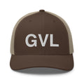 GVL Greenville SC Airport Code Trucker Hat