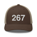 267 Philadelphia Area Code Trucker Hat