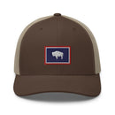 Wyoming Flag Trucker Hat