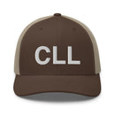 CLL College Station Airport Code Trucker Hat