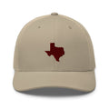 Maroon Texas Trucker Hat