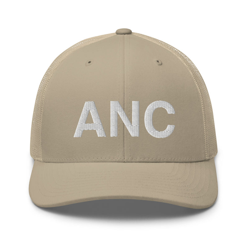 ANC Anchorage Airport Code Trucker Hat