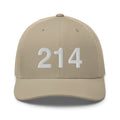 214 Dallas Area Code Trucker Hat