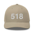 518 Upstate NY Area Code Trucker Hat